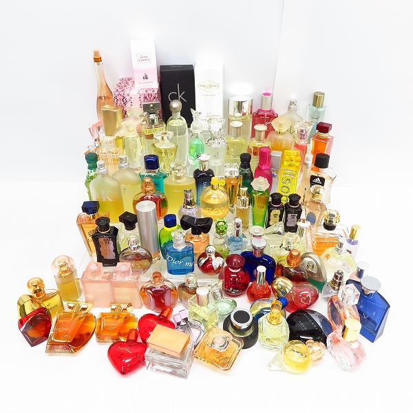 実際に弊社で買取させて頂いたジミーチュウ/ランバン/カルバンクライン/ジバンシィ/Dior/等フレグランス 香水おまとめ
