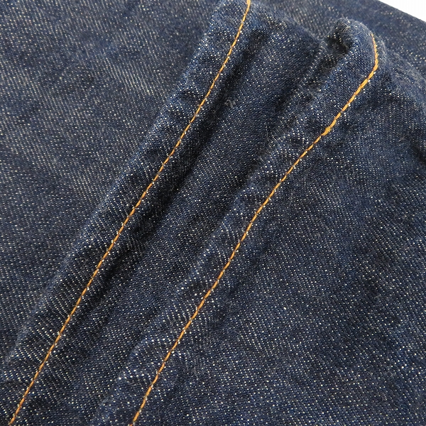 実際に弊社で買取させて頂いたSUGAR CANE/シュガーケーン ジッパーフライデニム USA製 lot：1955/W30L34の画像 7枚目