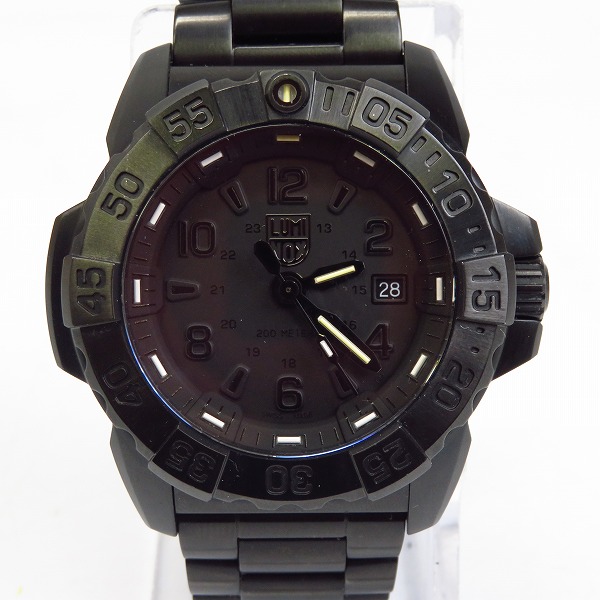実際に弊社で買取させて頂いたLUMINOX/ルミノックス ネイビーシールズ 3250シリーズ 45mm オールブラック