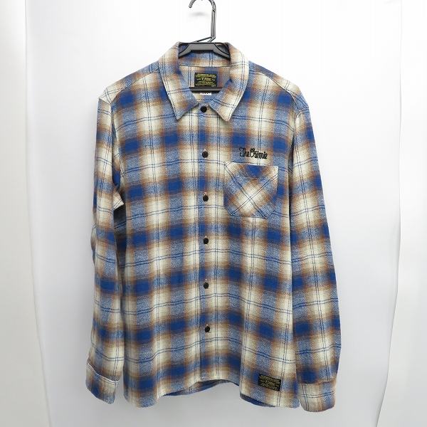 実際に弊社で買取させて頂いたCRIMIE/クライミー USA チェック柄 ワークシャツ/Ｌ