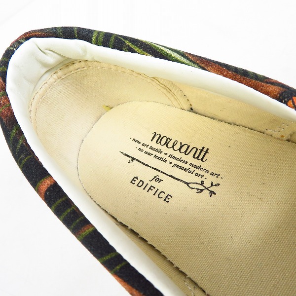 実際に弊社で買取させて頂いたEDIFICE/エディフィス スニーカー スリッポン 42の画像 4枚目