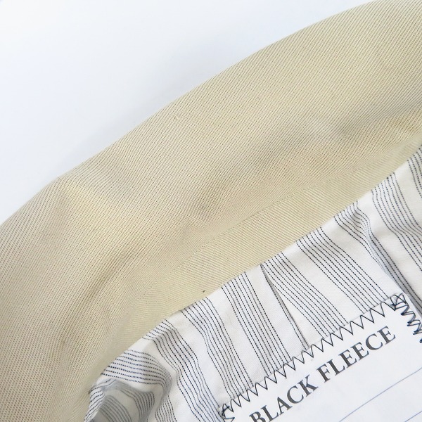 実際に弊社で買取させて頂いたBrooks Brothers/ブルックスブラザーズ BLACK FLEECE/ブラックフリー テーラードジャケット BB2の画像 7枚目