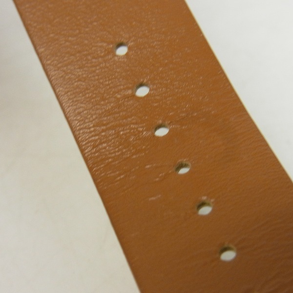 実際に弊社で買取させて頂いたCABANE de ZUCCA/カバンドズッカ レザーベルトウォッチ/腕時計 AJGT001の画像 4枚目