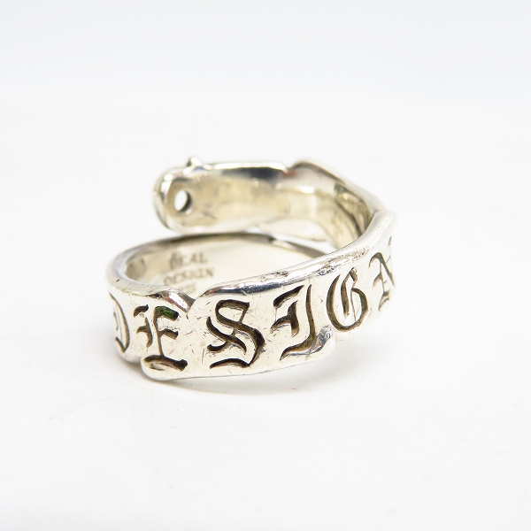 実際に弊社で買取させて頂いたDEAL DESIGN/ディールデザイン フレイムフラッグリング/16.5～17号の画像 3枚目