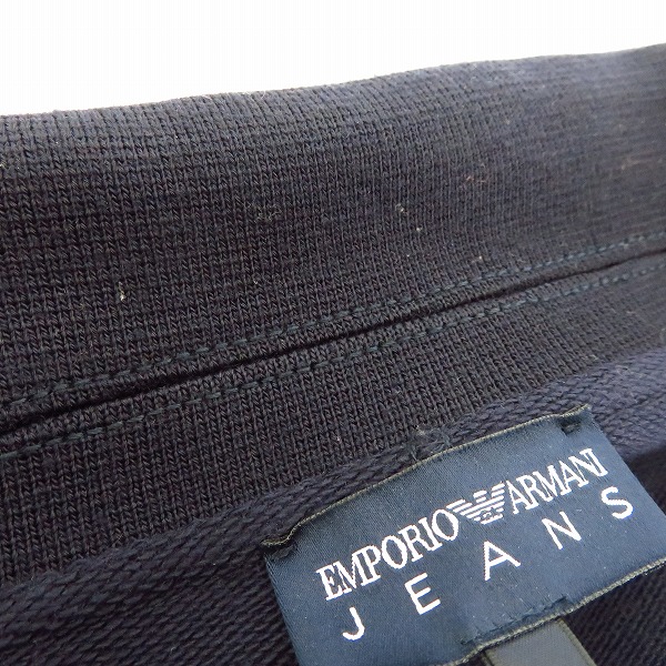 実際に弊社で買取させて頂いたEMPORIO ARMANI JEANS/エンポリオ アルマーニ 襟付き ジップ ジャケット/Sの画像 4枚目