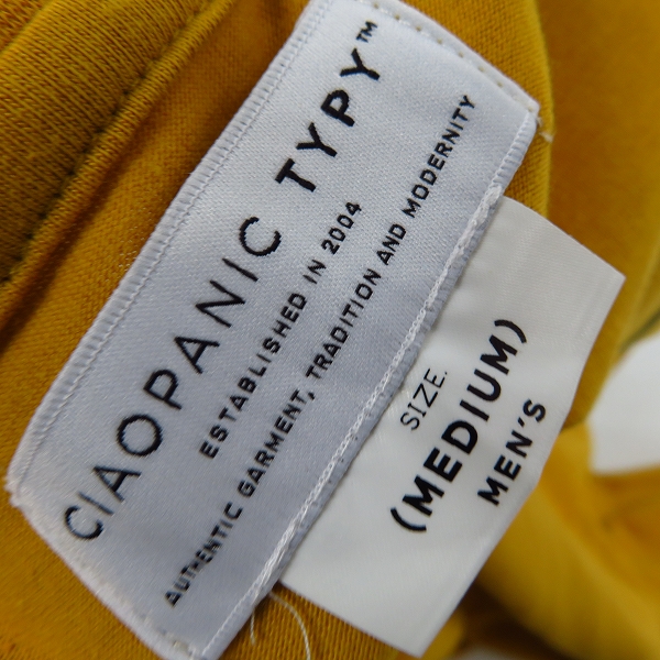 実際に弊社で買取させて頂いたCIAOPANIC TYPE/チャオパニックティピー PEANUTSコラボ スヌーピー チャーリー・ブラウン Ｔシャツ Mの画像 2枚目