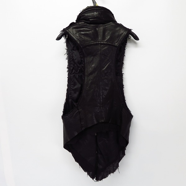 実際に弊社で買取させて頂いたBUFFALO BOBS/バッファローボブズ  ゴートレザー 変形ベスト/ 1の画像 1枚目