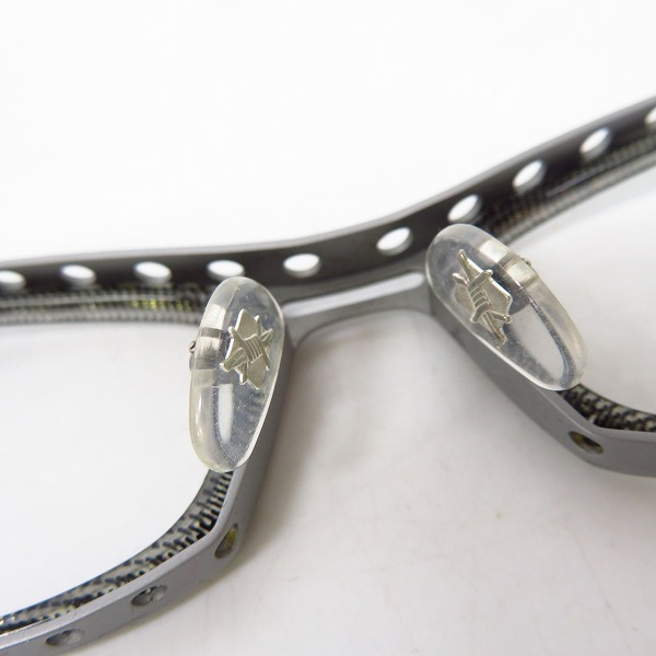 実際に弊社で買取させて頂いたless than human/レスザンヒューマン HYUGA 1010 眼鏡/メガネフレームの画像 2枚目