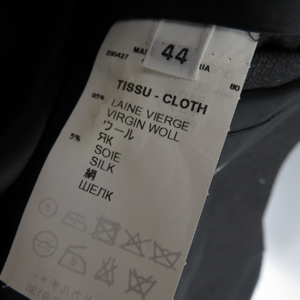 実際に弊社で買取させて頂いたGIVENCHY/ジバンシー 2013 テーラードジャケット 44の画像 4枚目