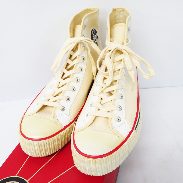 実際に弊社で買取させて頂いたWARE HOUSE/ウェアハウス DOBBLE WORKS/ダブルワークス ハイカットスニーカー 9501/9