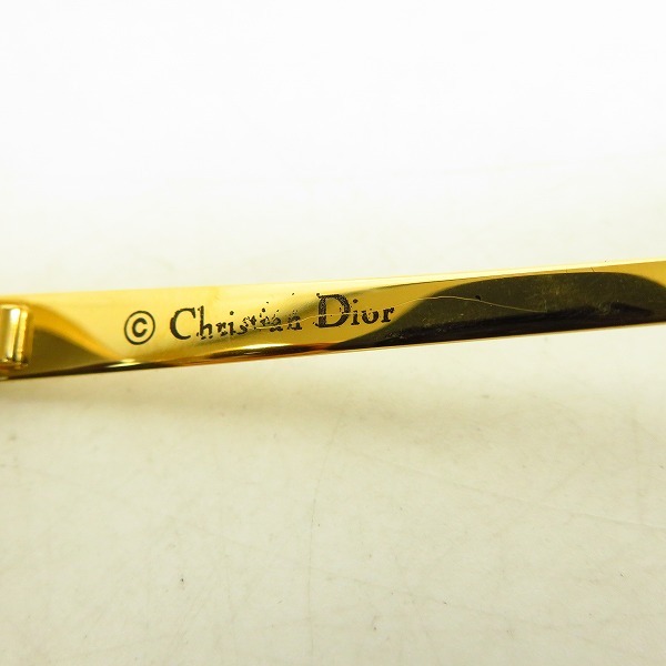 実際に弊社で買取させて頂いたChristian Dior/クリスチャン・ディオール サングラス  Karat Gold Unique/Y3B8Eの画像 3枚目