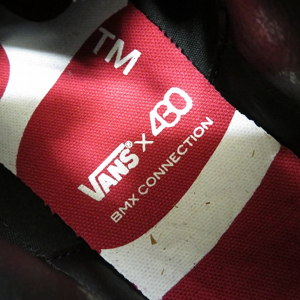 実際に弊社で買取させて頂いたVANS×430/バンズ×フォーサーティー SKATE MID/スケートミッド スニーカー V338CL 26の画像 6枚目