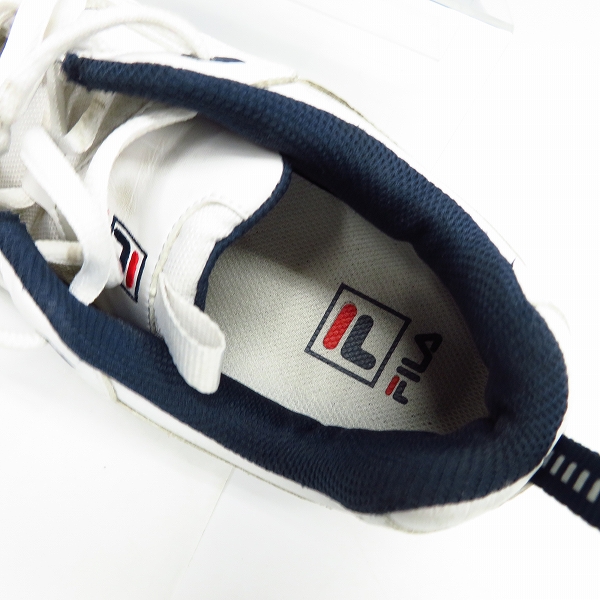実際に弊社で買取させて頂いたFILA/フィラ PIECEWISE/ピースワイズ ダッドシューズ/スニーカー FS1SIA3281X-WNV 28の画像 4枚目