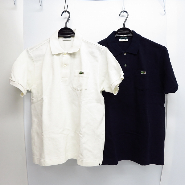 実際に弊社で買取させて頂いたLACOSTE/ラコステ EXCLUSIVE EDITION ポロシャツ/4/2点セット