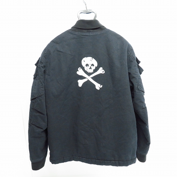 WTAPS/ダブルタップス バックスカルボーンコットンジャケット TSDT
