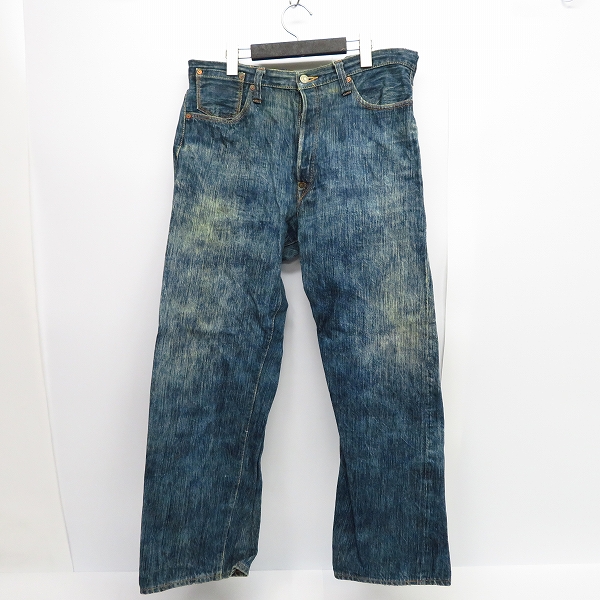 実際に弊社で買取させて頂いたSUGAR CANE/シュガーケーン EDO AI DENIM 江戸藍 砂糖黍デニムパンツ W36L34
