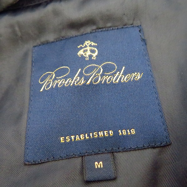 実際に弊社で買取させて頂いたBROOKS BROTHERS/ブルックスブラザーズ ステンカラーコート Mの画像 2枚目