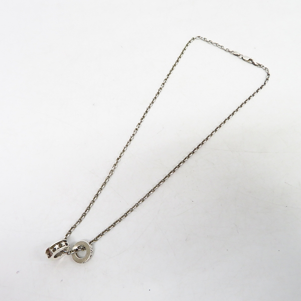 実際に弊社で買取させて頂いたDEAL DESIGN/ディールデザイン SNAKED LOWS/スネイキッドロウズ ネックレス スター 二連リングの画像 5枚目