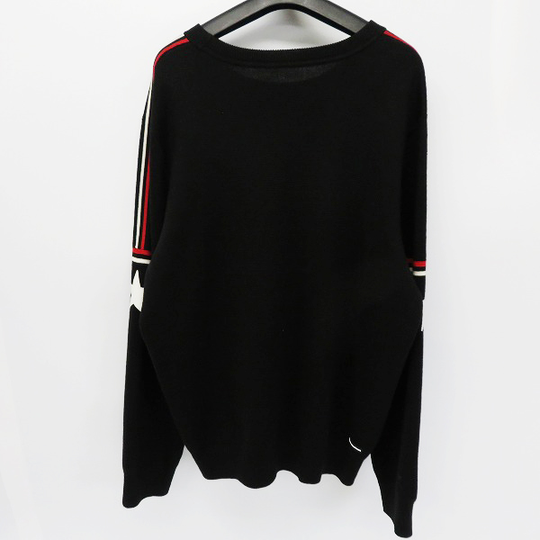 実際に弊社で買取させて頂いた【17AW】UNIFORM EXPERIMENT/ユニフォームエクスペリメント  レザースターパッチニット ウール混 3の画像 1枚目