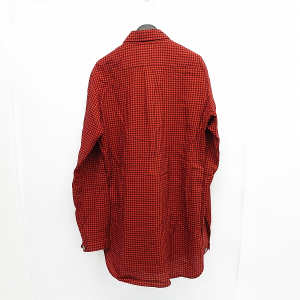 実際に弊社で買取させて頂いたFACTOTUM/ファクトタム チェック/カシミヤ混 長袖シャツ 0156117/46の画像 1枚目
