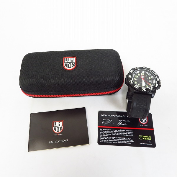 実際に弊社で買取させて頂いたLUMINOX/ルミノックス SERIES/3050/3950【動作未確認】 の画像 7枚目