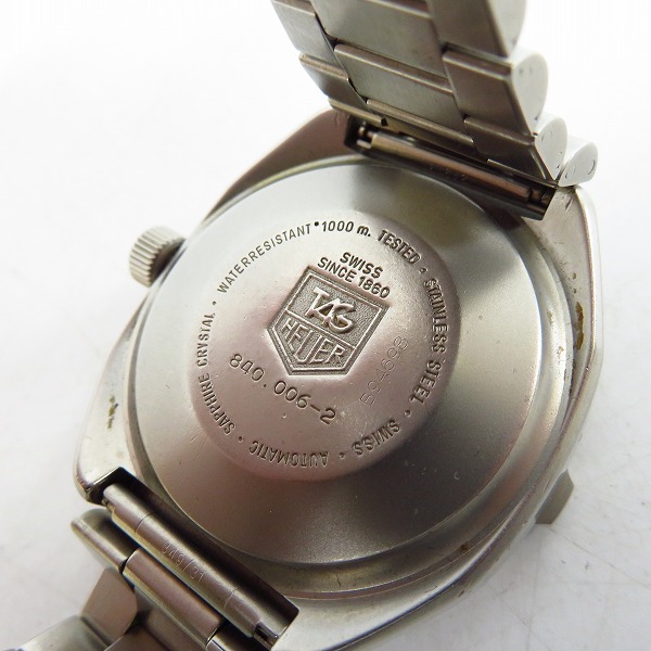 実際に弊社で買取させて頂いたTAG HEUER/タグホイヤー スーパープロフェッショナル 1000M 840.006-2の画像 3枚目