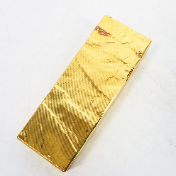 実際に弊社で買取させて頂いたdunhill/ダンヒル Rollagas/ローラ ガスライター ゴールドの画像 1枚目