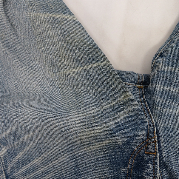 実際に弊社で買取させて頂いたkolor/カラー デニムパンツ ヴィンテージ加工/1の画像 6枚目