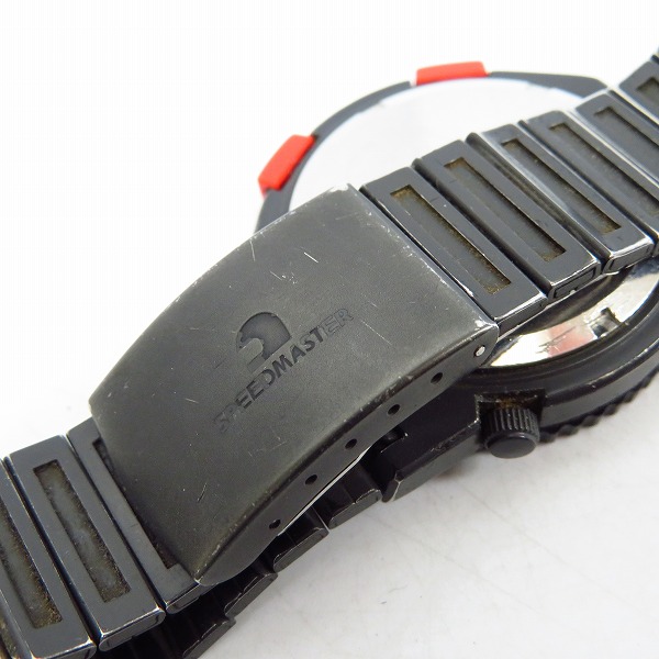 実際に弊社で買取させて頂いたSEIKO/セイコー 初期 スピードマスター クロノグラフ ジウジアーロ 腕時計 7A28-6000【動作未確認】の画像 4枚目