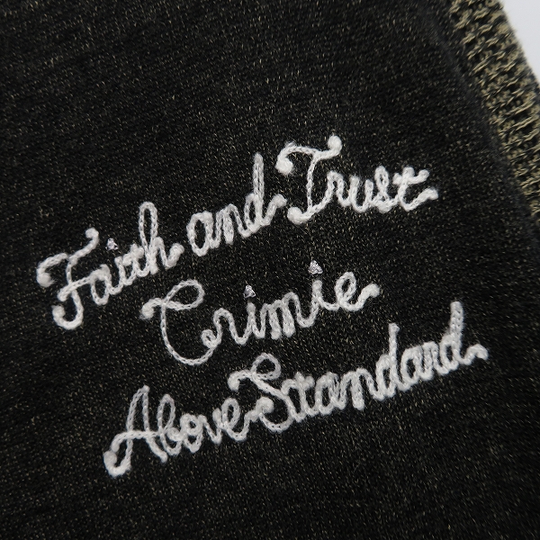 実際に弊社で買取させて頂いたCRIMIE/クライミー 胸刺繍 ニット ベスト/XLの画像 3枚目