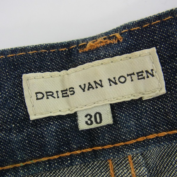 実際に弊社で買取させて頂いたDRIES VAN NOTEN/ドリスヴァンノッテン デニムパンツ/30の画像 3枚目