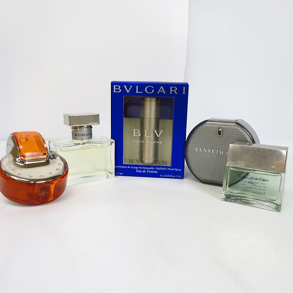 実際に弊社で買取させて頂いたBVLGARI/ブルガリ RALPH LAUREN/ラルフローレン他 メンズ 香水 5点セット