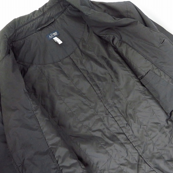 実際に弊社で買取させて頂いたARMANI JEANS/アルマーニ ジーンズ/AJ ポリエステル テーラードジャケット Sの画像 2枚目