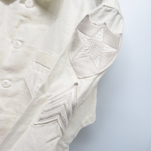 実際に弊社で買取させて頂いたmarka/マーカ J.L. UTILITY SHIRTS/ジョンレノンシャツ M15B-03SH01C/2の画像 5枚目