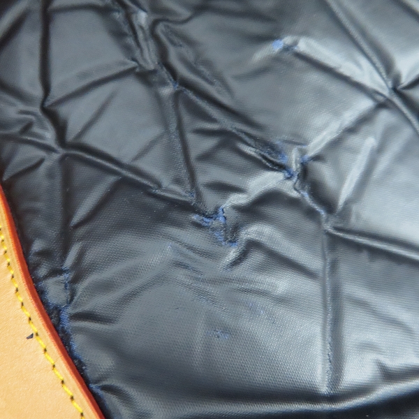 実際に弊社で買取させて頂いたHUNTING WORLD/ハンティングワールド イタリア製 バチュークロス ハンド/ボストンバッグ の画像 6枚目