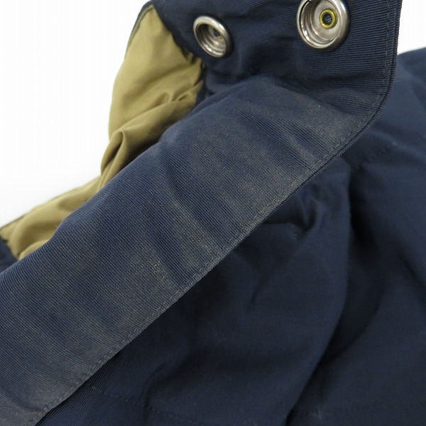 実際に弊社で買取させて頂いたSUGAR CANE/シュガーケーン レザーヨークダウンジャケット/XLの画像 6枚目