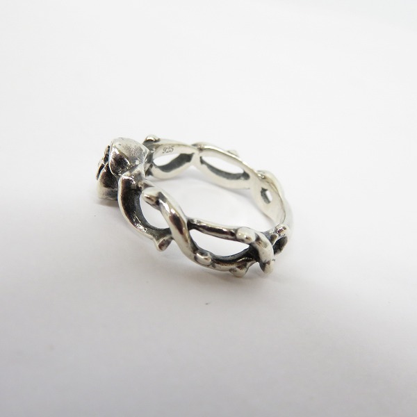 実際に弊社で買取させて頂いたDEAL TEARS/ディールティアーズ ケーブルローズ リング 7号の画像 2枚目