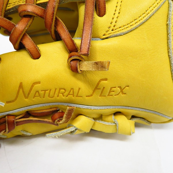 実際に弊社で買取させて頂いた【未使用】Hi-Gold/ハイゴールド 2015年 限定特注品 硬式外野手用 グローブ SKG-218の画像 6枚目