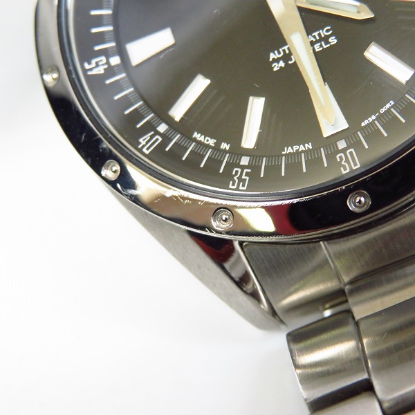 実際に弊社で買取させて頂いたSEIKO/セイコー セイコー5 メカニカル ファイブスポーツ 自動巻き 腕時計 4R36-00E0の画像 4枚目