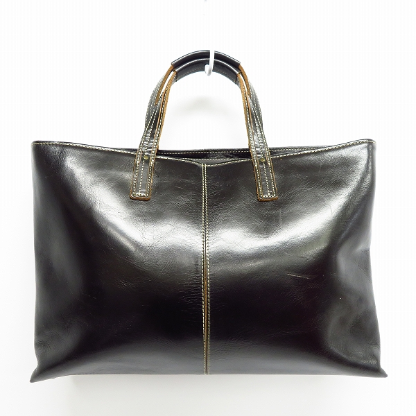 DEUX MONCX/デュモンクス レザー ビジネスバッグ/トートバッグ の買取