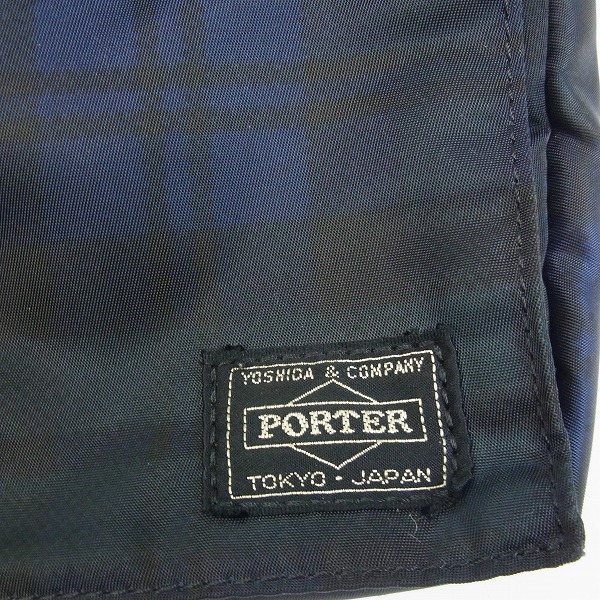 実際に弊社で買取させて頂いたHEAD PORTER/ヘッドポーター TANKER/タンカー ショルダーポーチ チェックの画像 4枚目