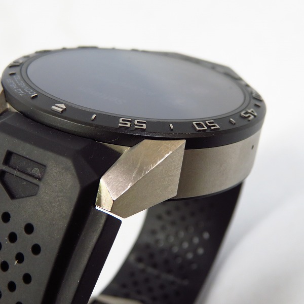 実際に弊社で買取させて頂いたTAG HEUER/タグホイヤー コネクテッド 44 スマートウォッチ SAR8A80の画像 4枚目