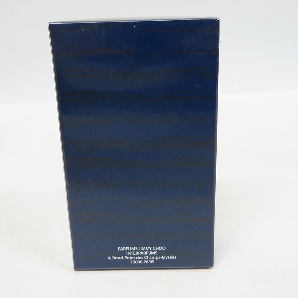 実際に弊社で買取させて頂いた【未開封】JIMMY CHOO/ジミーチュウ MAN BLUE マンブルー オードトワレ  フランス製 30mlの画像 1枚目
