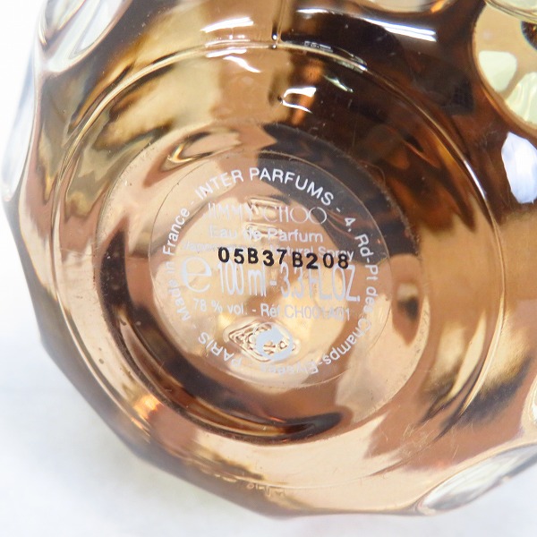 実際に弊社で買取させて頂いたJIMMY CHOO/ジミーチュウ オードパルファム 香水 100ml の画像 1枚目
