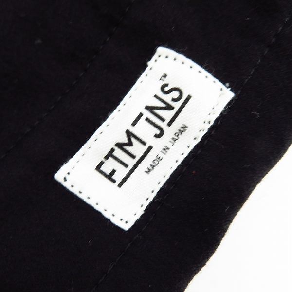 実際に弊社で買取させて頂いたFTMJNS/ファクトタムジーンズ ウール混 ノーカラーシャツジャケット/44の画像 2枚目