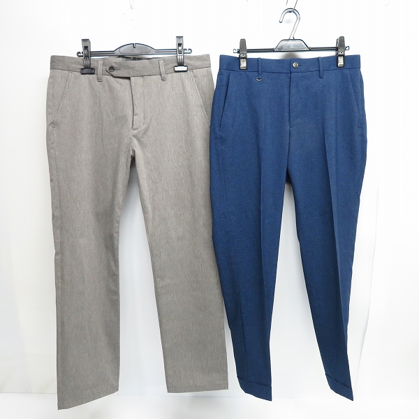 実際に弊社で買取させて頂いたEDIFICE/エディフィス ストレッチ イージースラックスパンツ 2点セット