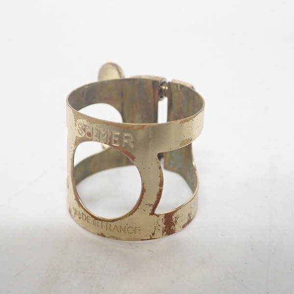 実際に弊社で買取させて頂いたSELMER/セルマー CS80 C★ テナーサックス用 マウスピース リガチャー付きの画像 7枚目