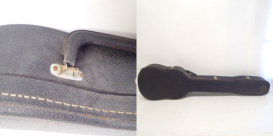 実際に弊社で買取させて頂いた★【レフティ/左利き用】Greco/グレコ 77年製 バイオリンベース ヴァイオリンベース ハードケース付の画像 9枚目