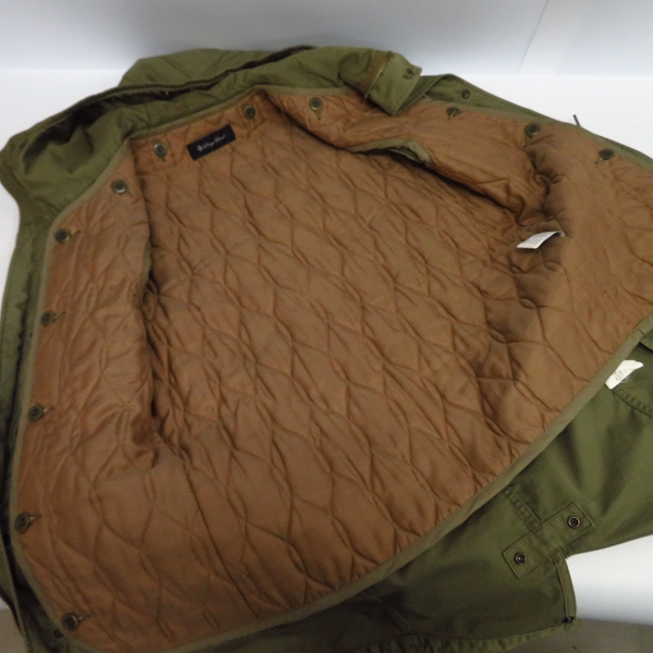 実際に弊社で買取させて頂いたLOUNGE LIZARD/ラウンジリザード M-51 ライナー付き ミリタリーモッズコート/1の画像 3枚目