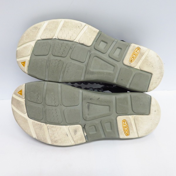 実際に弊社で買取させて頂いたKEEN/キーン UNEEK スターホワイト 編み込みサンダル 1014621/26.5　の画像 2枚目